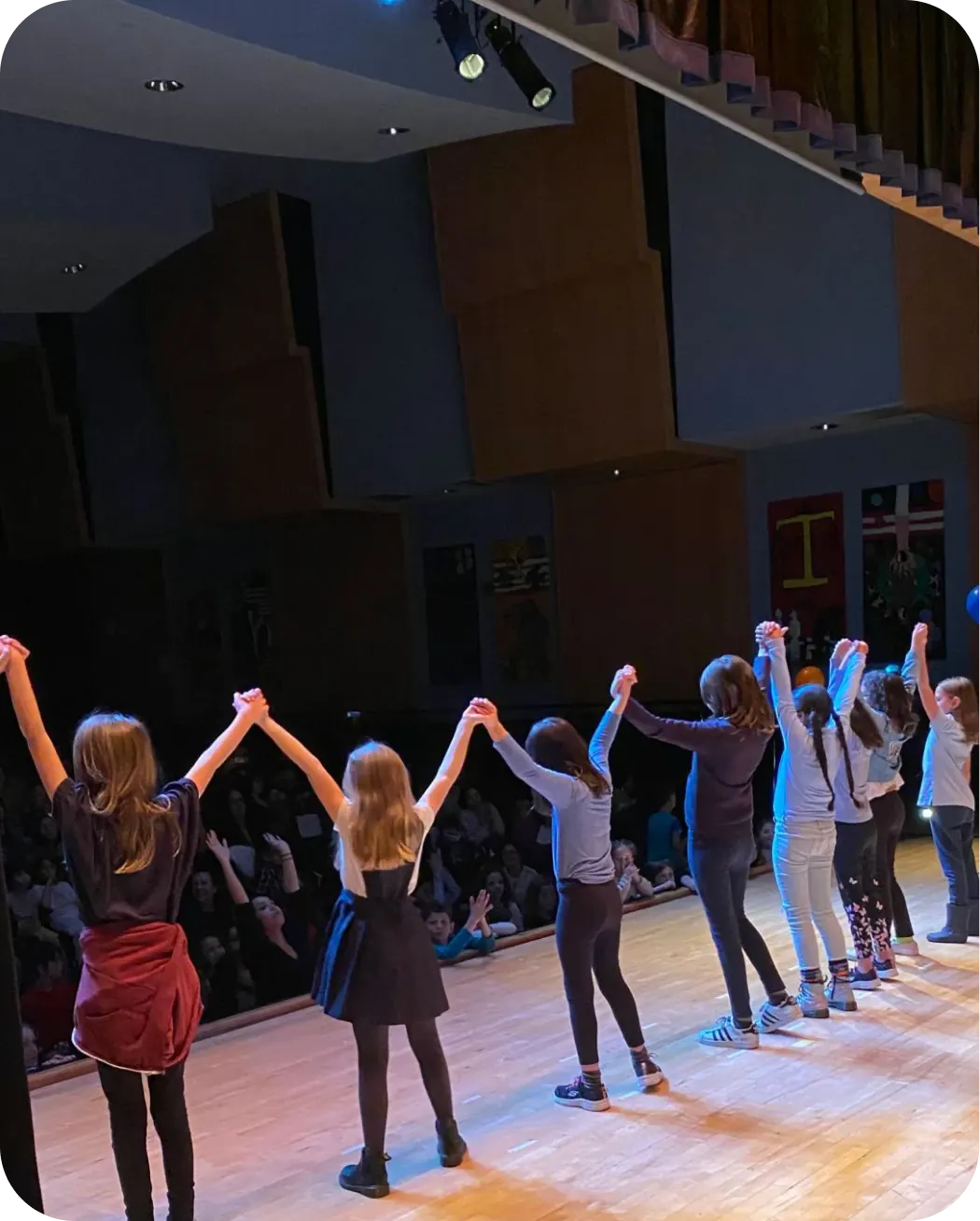 BAL students in a creative moment